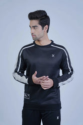 Stay stylish and cozy with our Street Wear Black Sweatshirt for men's. Made with quality materials, this sweatshirt is perfect for any occasion. -  Street Wear Black Sweatshirt - Xea Clothing -  Street Wear Black Sweatshirt - Xea Clothing